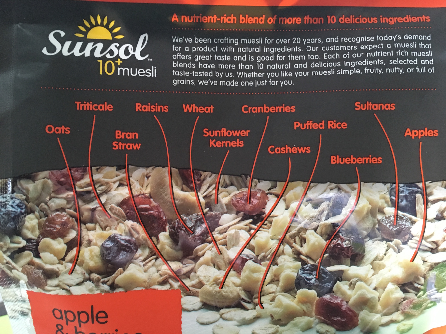 Label 5 muesli