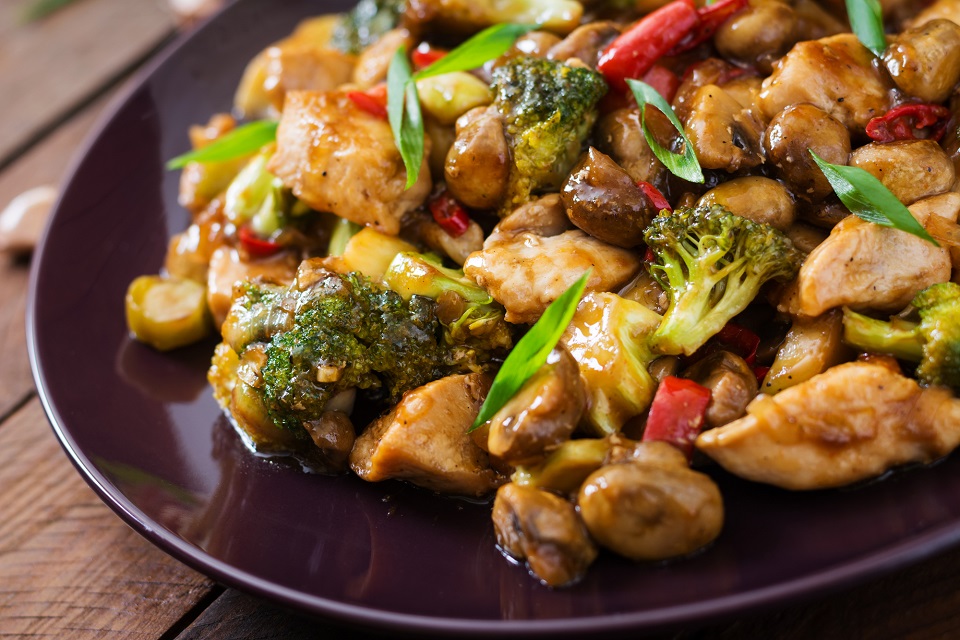 Ginger Stir fry Chicken